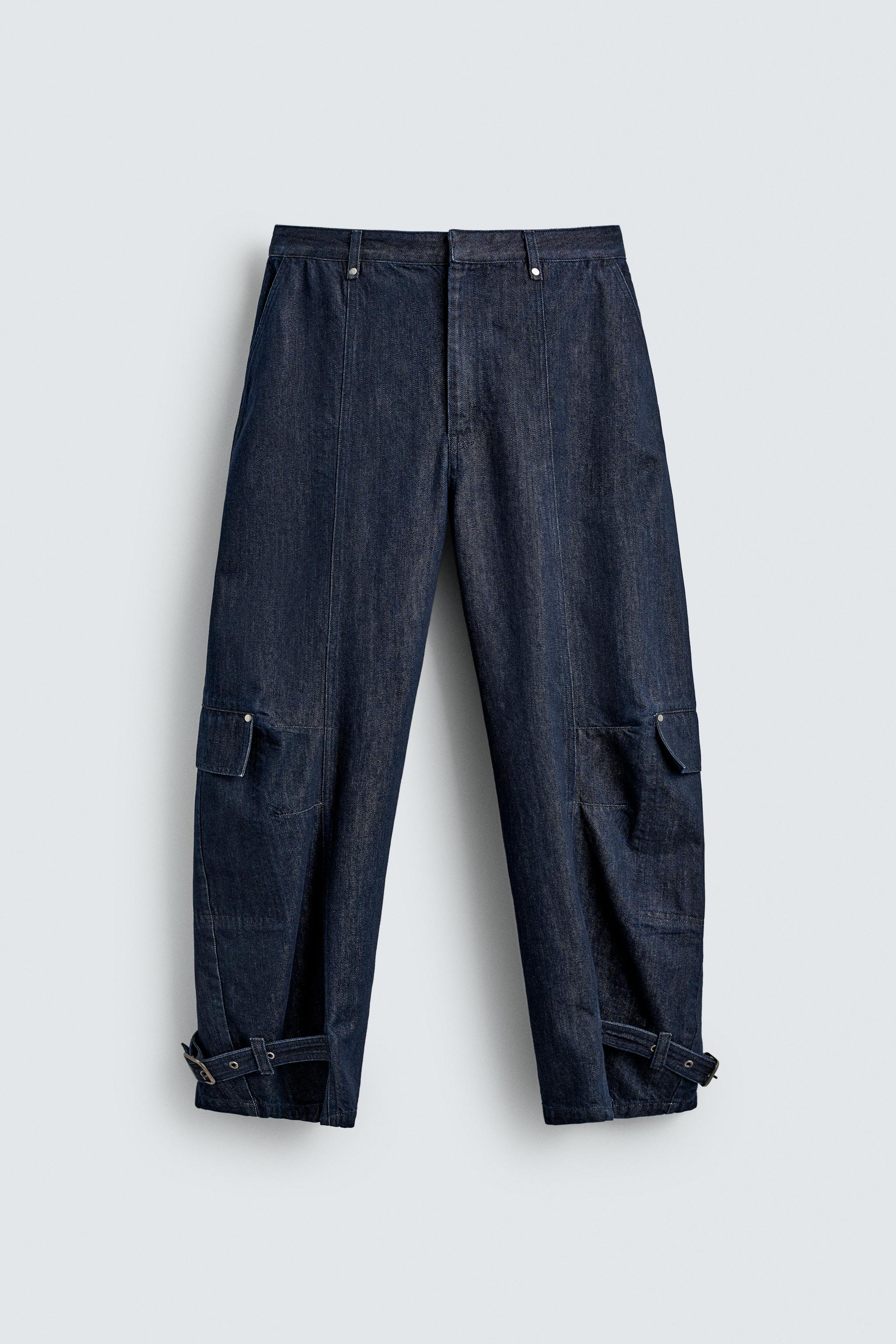 PANTALON CARGO À PASSANTS